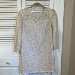 Jack Wills white lace dress